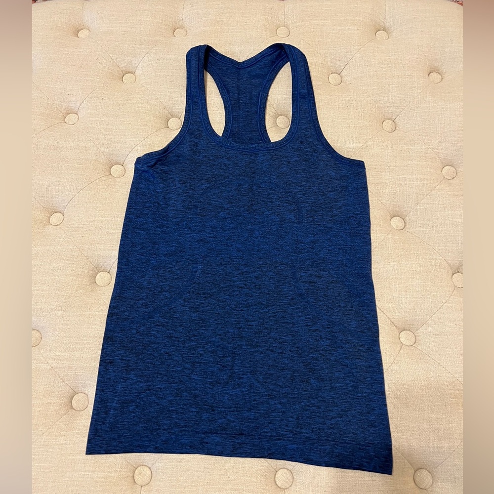 Lululemon Swiftly Tech Racerback- Dark Blue Size 6